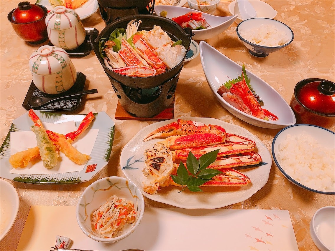 平日限定　冬の但馬の魅力満載　カニ入り会席プラン