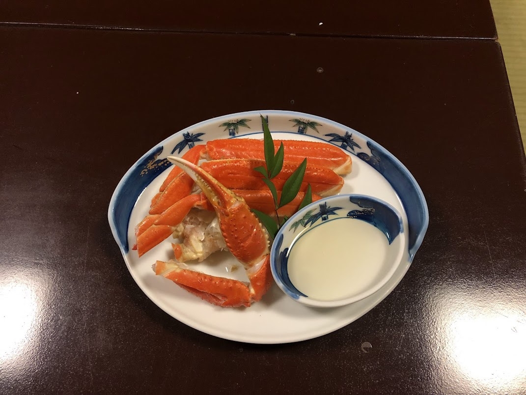 冬季限定　花院のカニお食事プランB　おすすめ