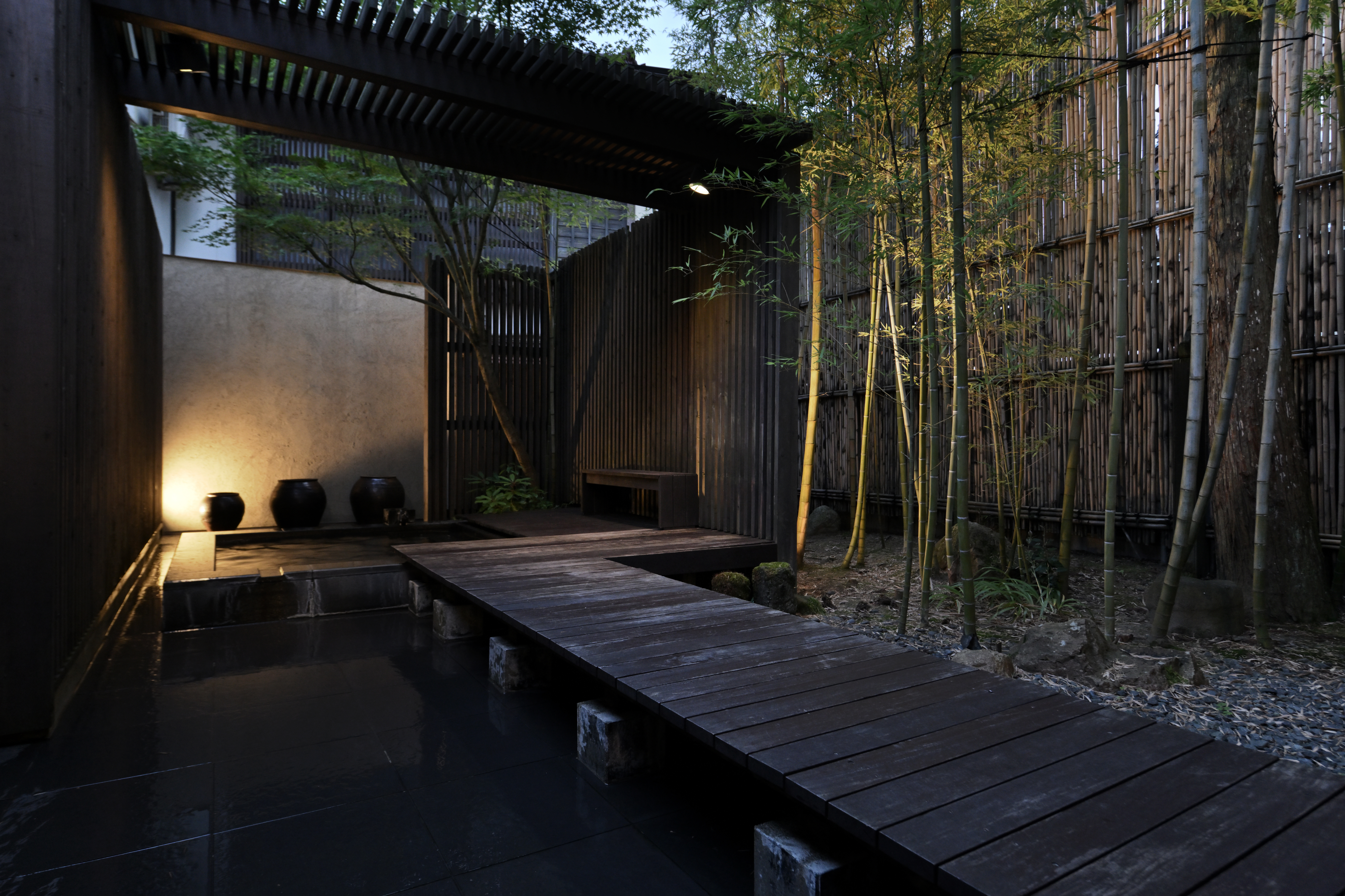 石風呂　露天風呂