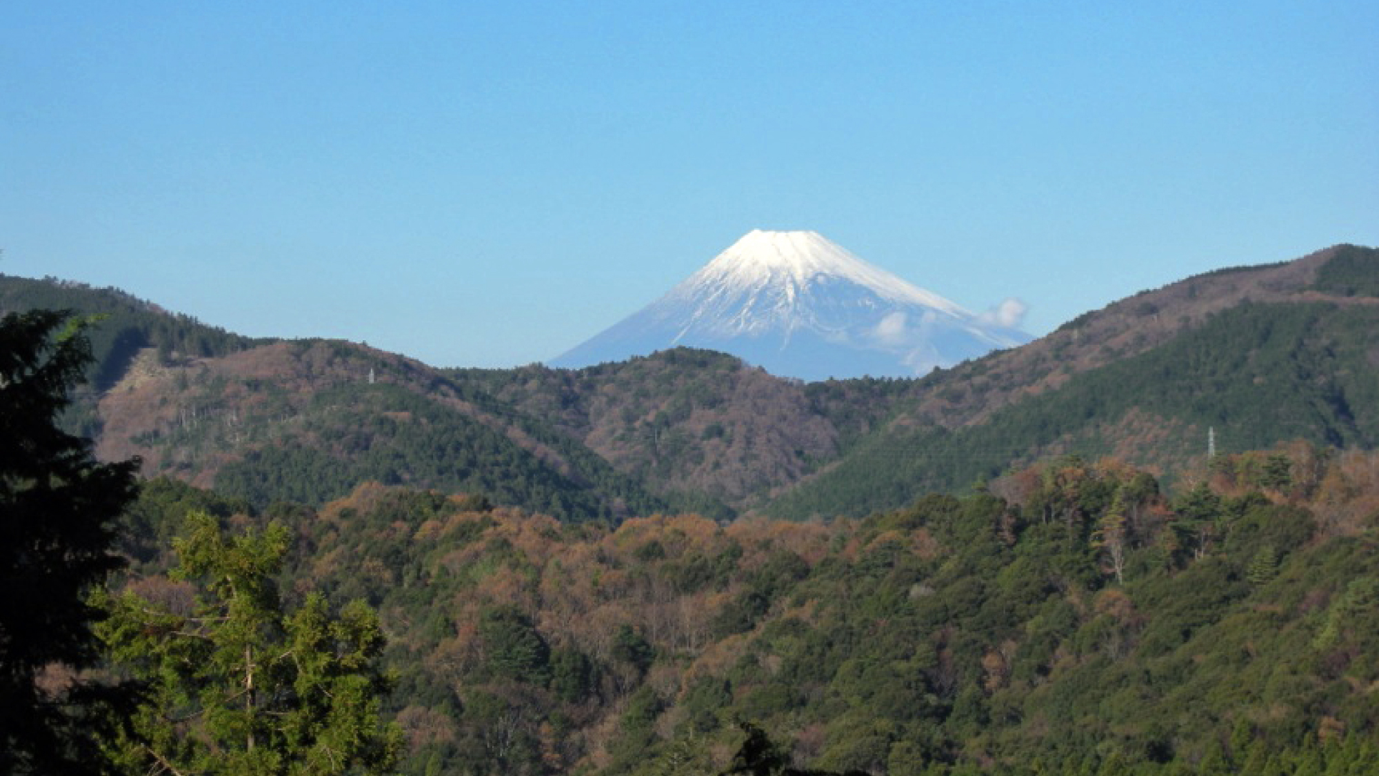 富士見平からの眺め