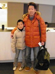 素敵な親子です♪