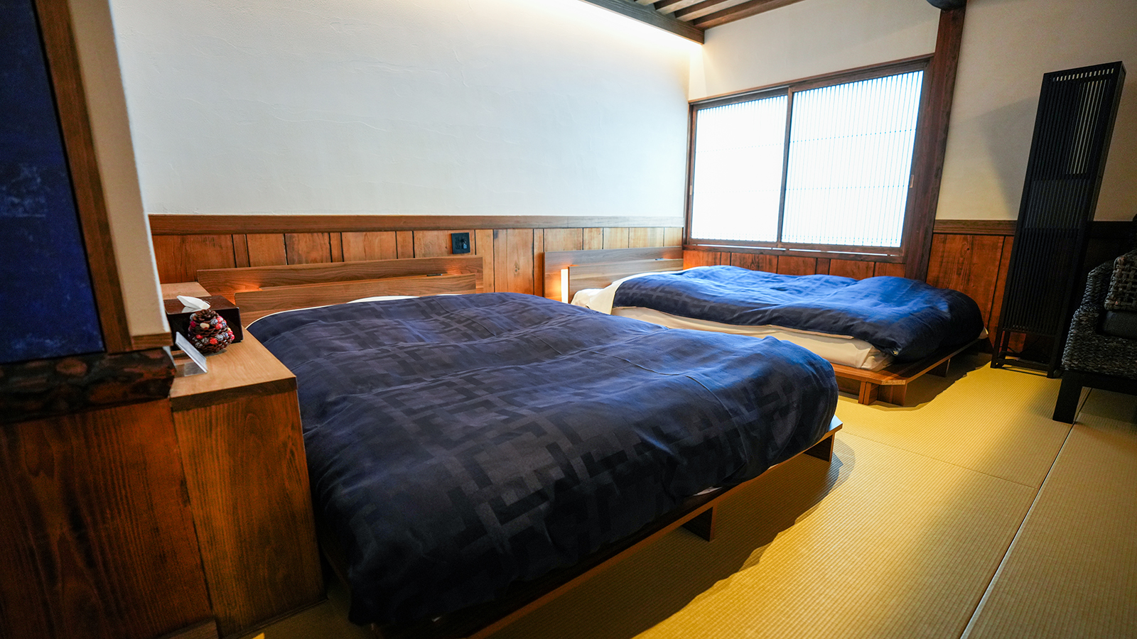 はなしのぶ（専用内湯付・ベッド・定員３名）リニューアル客室