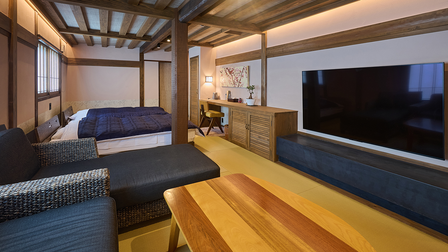 さくら（シャワーブース付・ベッド・定員2名）リニューアル客室