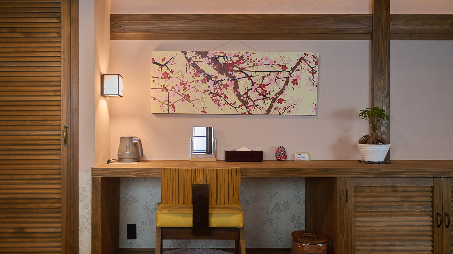 さくら（シャワーブース付・ベッド・定員2名）リニューアル客室