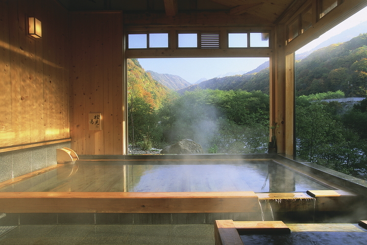 Indoor bath large communal bath