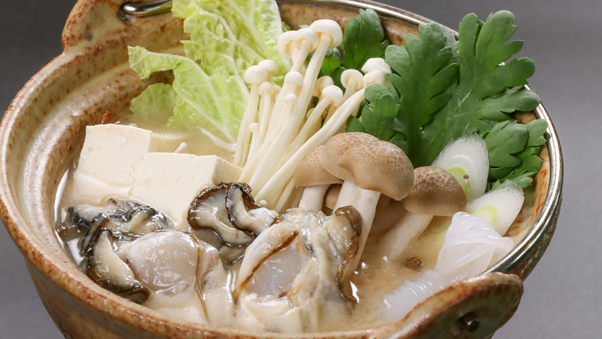 ＃冬はあったか牡蠣鍋をご賞味あれ♪