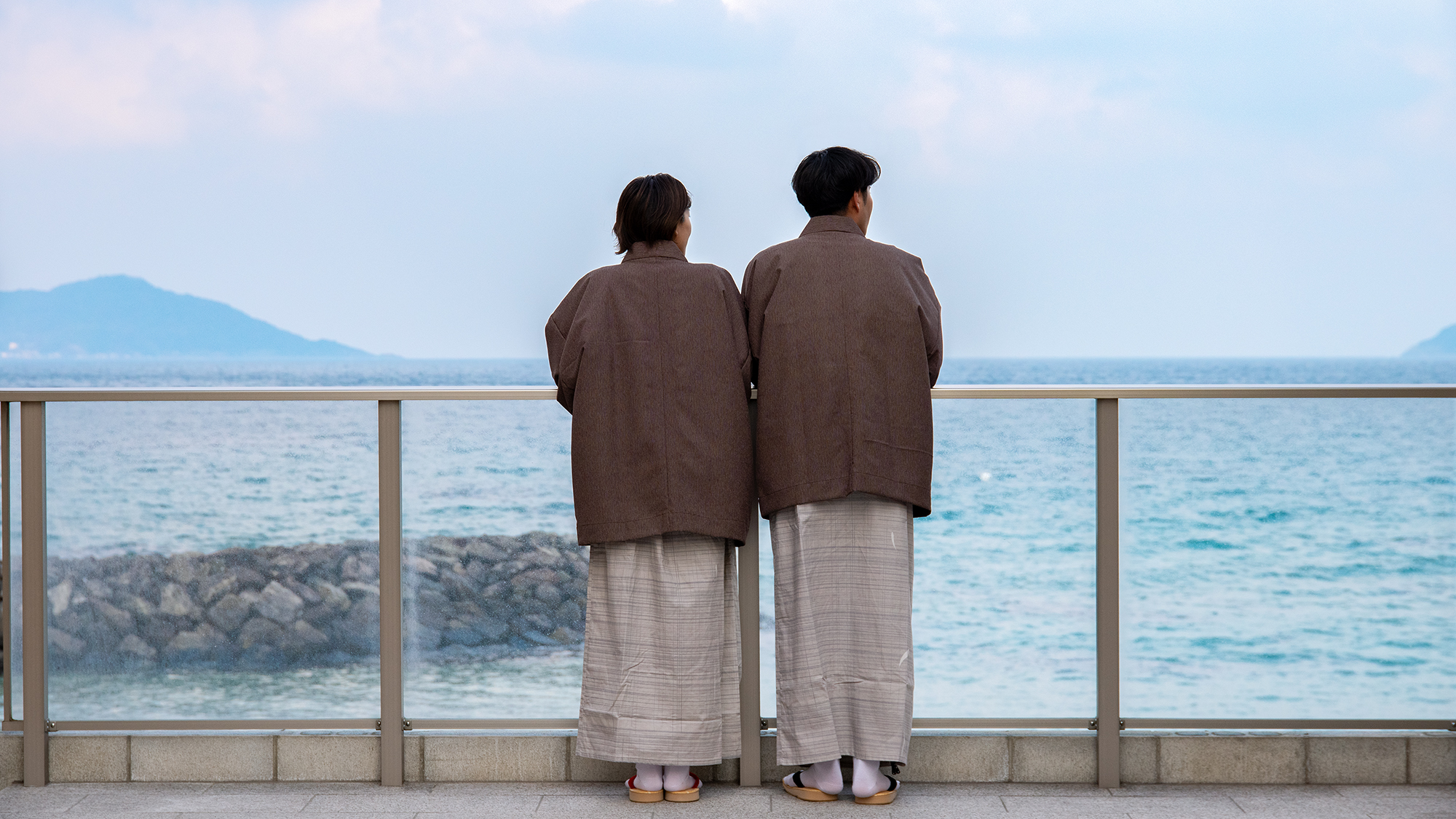 *【海の見える展望所】波音を聞きながら、つかの間の癒しの時間。夕日の時間もおすすめです！