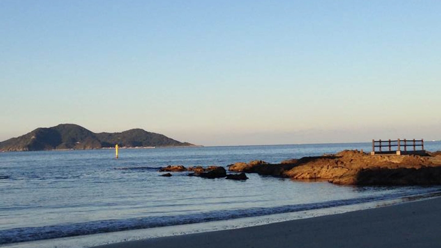 海岸（夕暮れ）絶景の景色を見ながらのウォーキングをお愉しみくださいませ♪