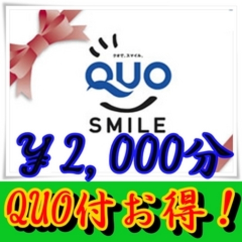 QUOカード2,000円付プラン