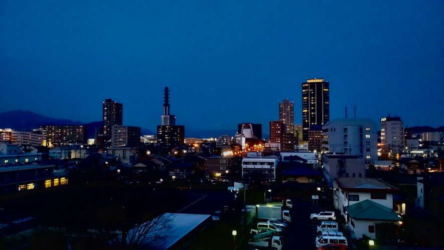 東静岡の夜景を眺めながら、おやすみなさい