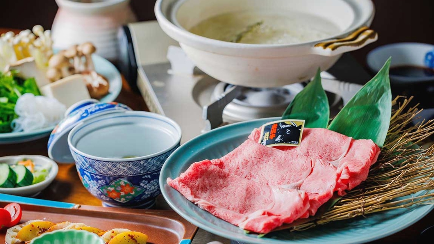 ＜年末年始限定＞【米沢牛すき焼きプラン】米沢伝統の味付け・調理法でご堪能！とろける旨さを贅沢に♪