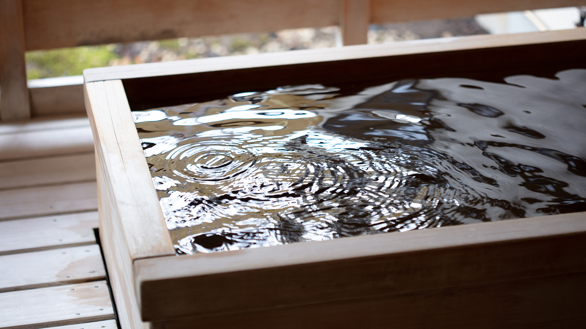 【別邸桜桃庵D‐スイート：124】天童温泉の湯を24時間自由に楽しめる「露天風呂付客室」