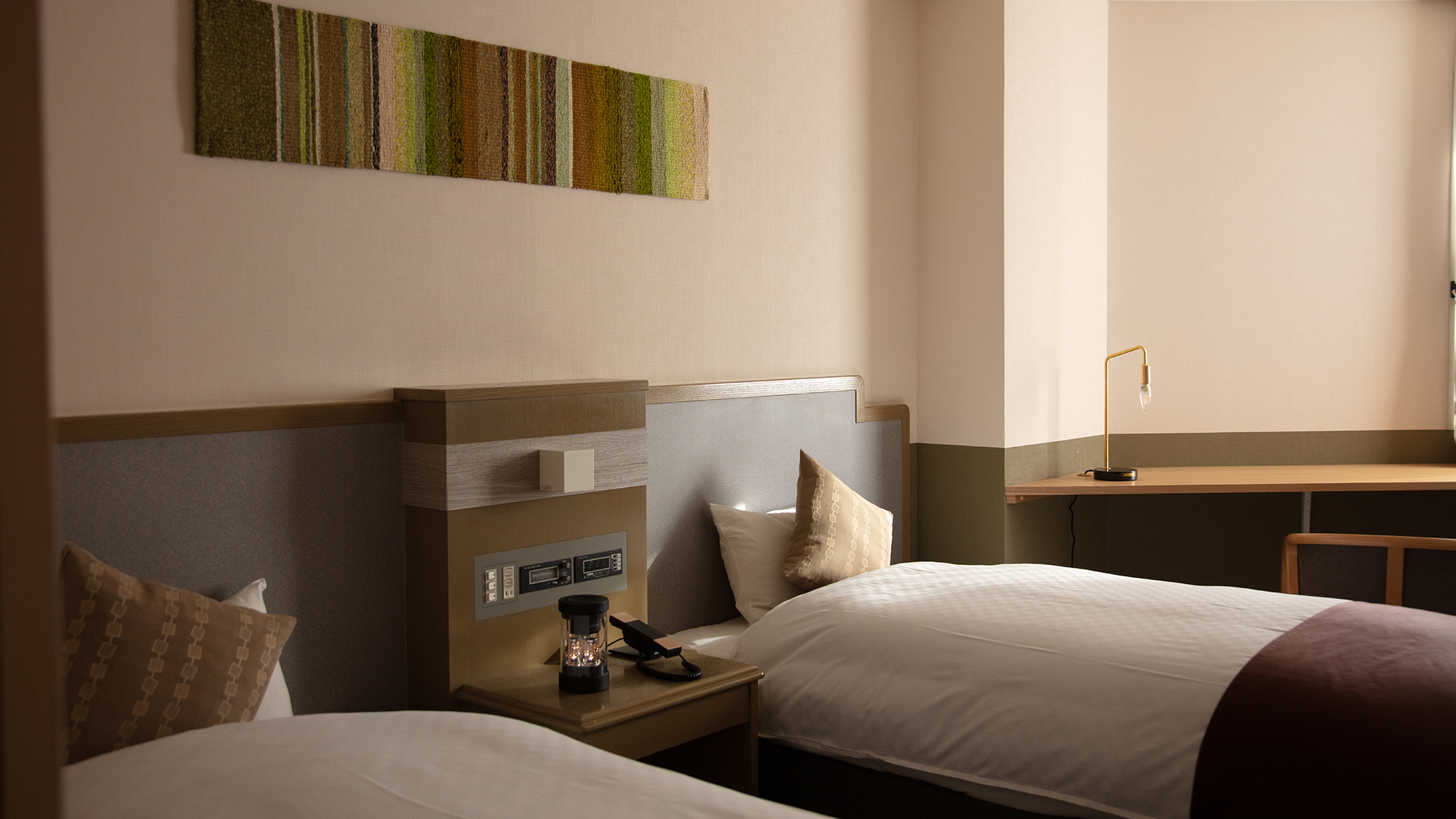 【洋室ツインルーム】観光重視の方、オールインクルーシブをメインに楽しみたい方に。