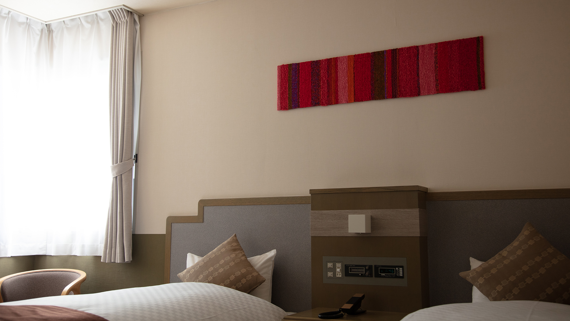 【洋室ツインルーム】観光重視の方、オールインクルーシブをメインに楽しみたい方に。