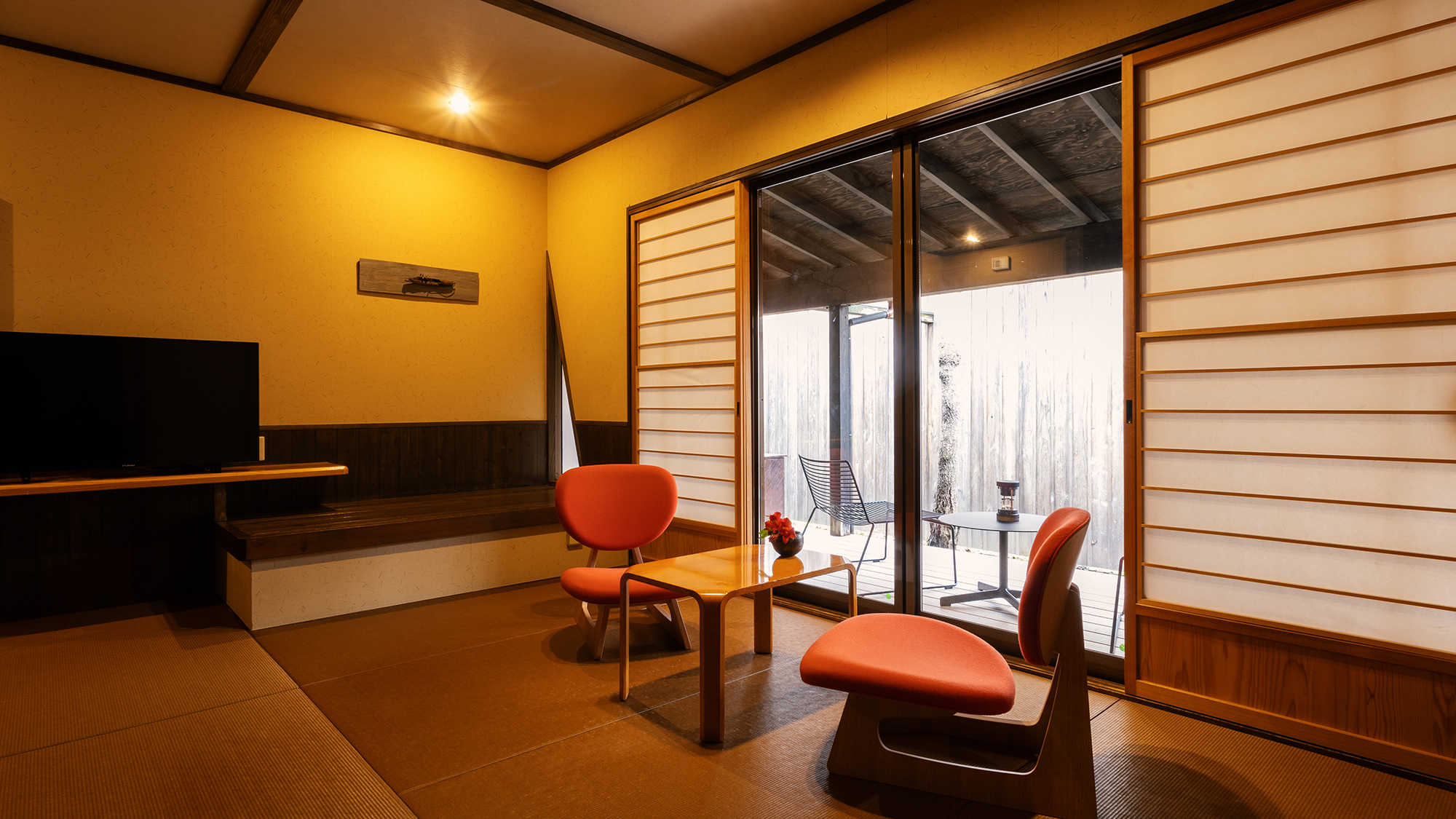 【別邸桜桃庵D‐スイート：122】和室or和洋室のお部屋になります