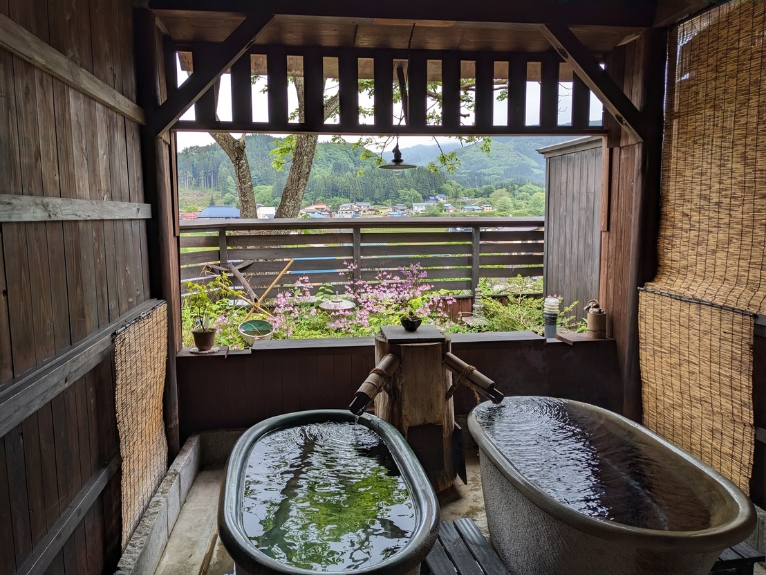 最上の山里で◆◆貸切露天風呂をたっぷりと満喫プラン！貸切露天風呂で自由に何度でも【禁煙室】