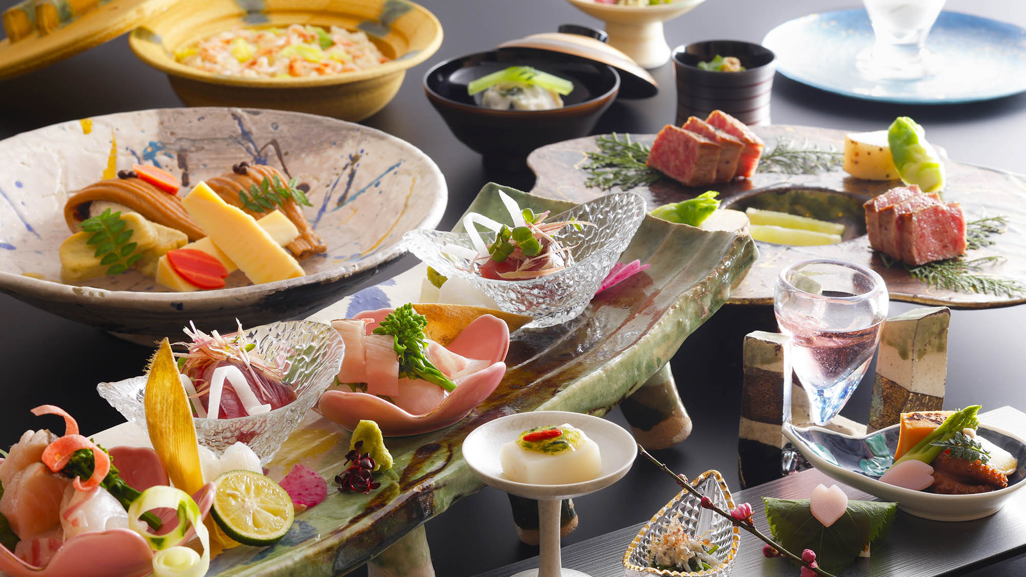 2026年春季 量控えめ会席（イメージ）