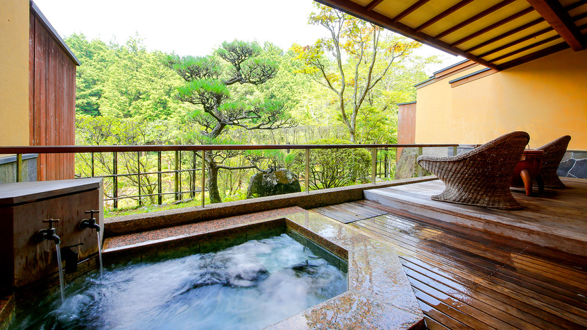 【スーペリア】御影石露天風呂付客室（禁煙）