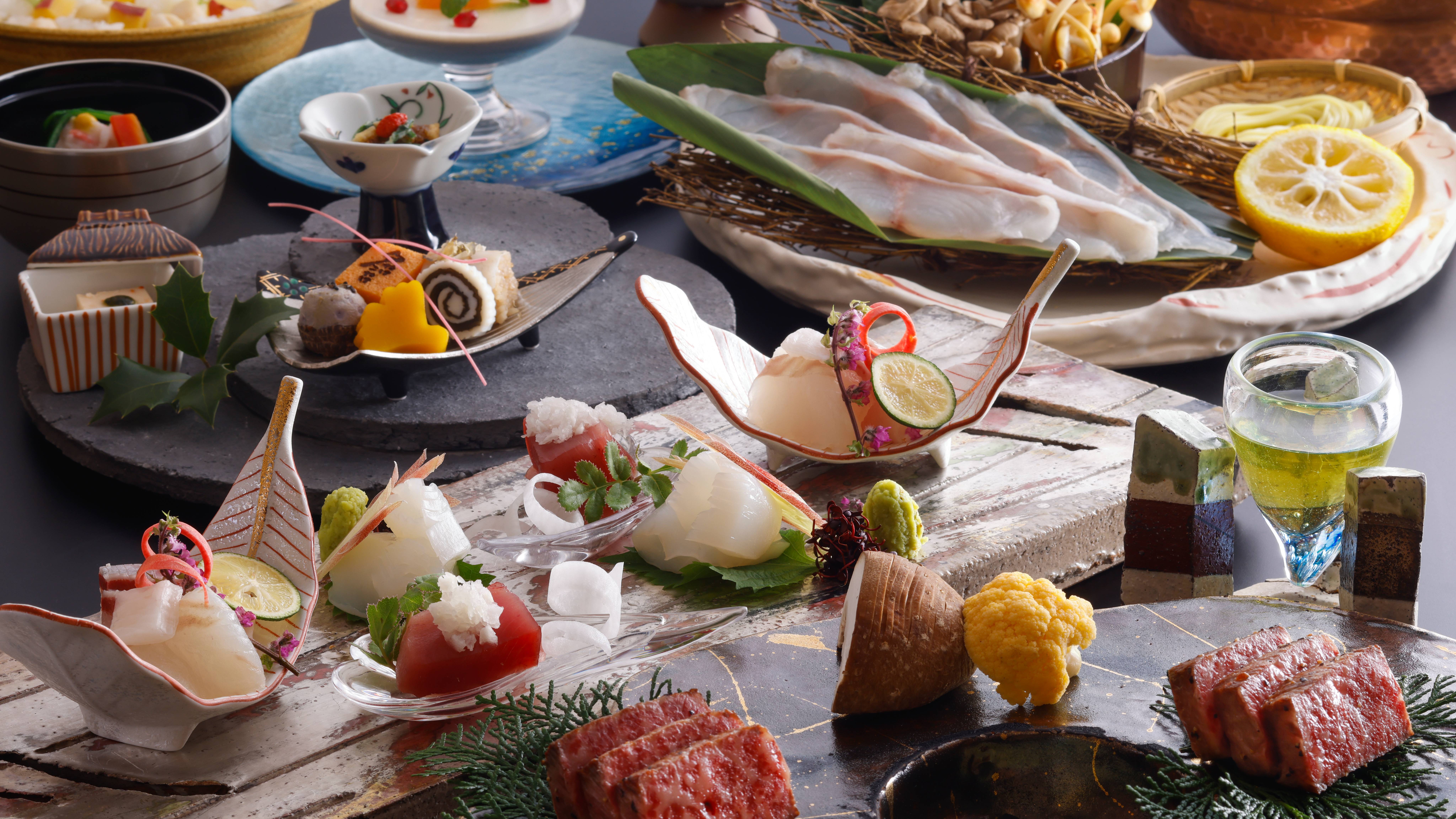 量控えめ会席（イメージ）