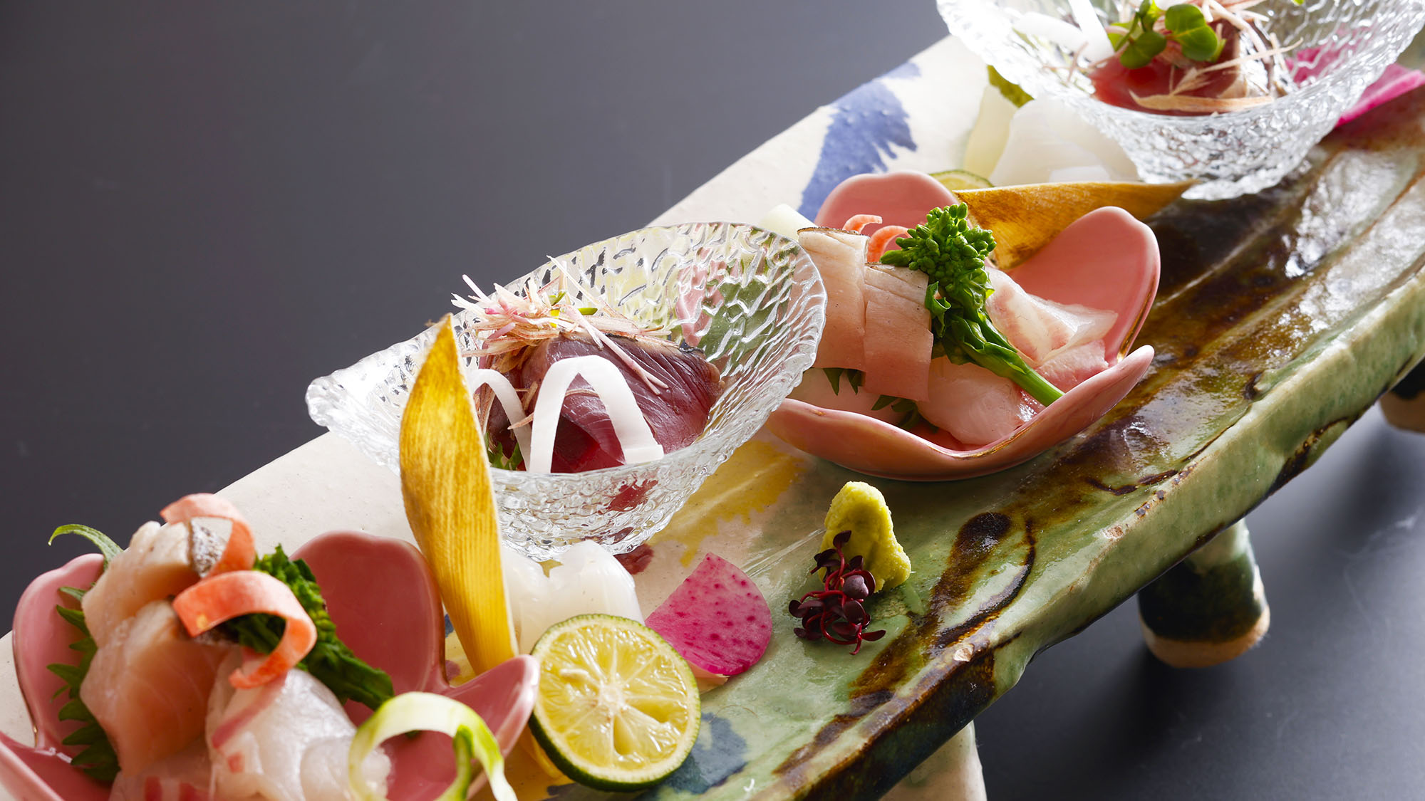 2026年春季 基本会席 造里（イメージ）