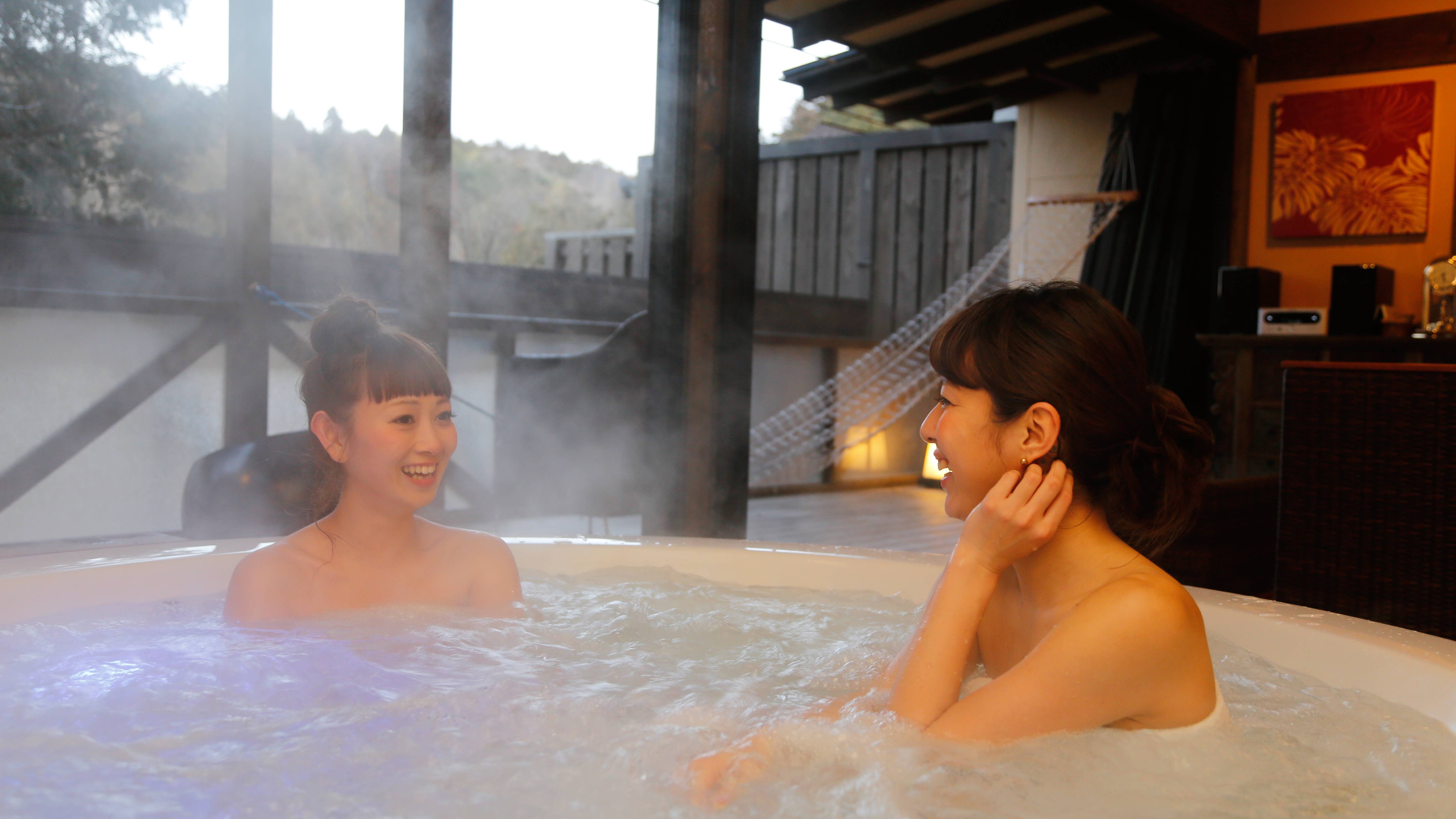 貸切風呂「とんぼ」入浴イメージ