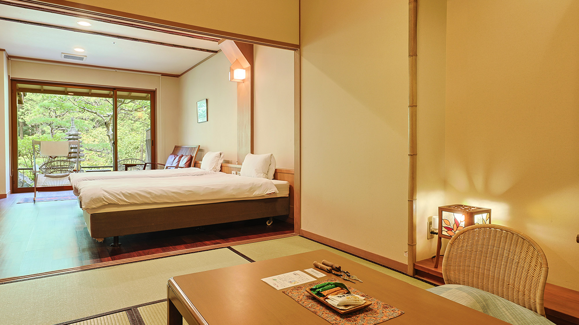 【朝もや】個室展望風呂付客室（禁煙）