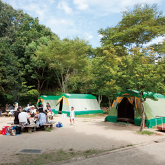 テントキャンプ場