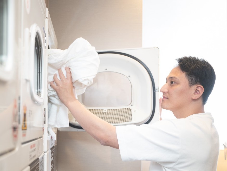 洗濯も乾燥もおまかせ！清潔で快適です