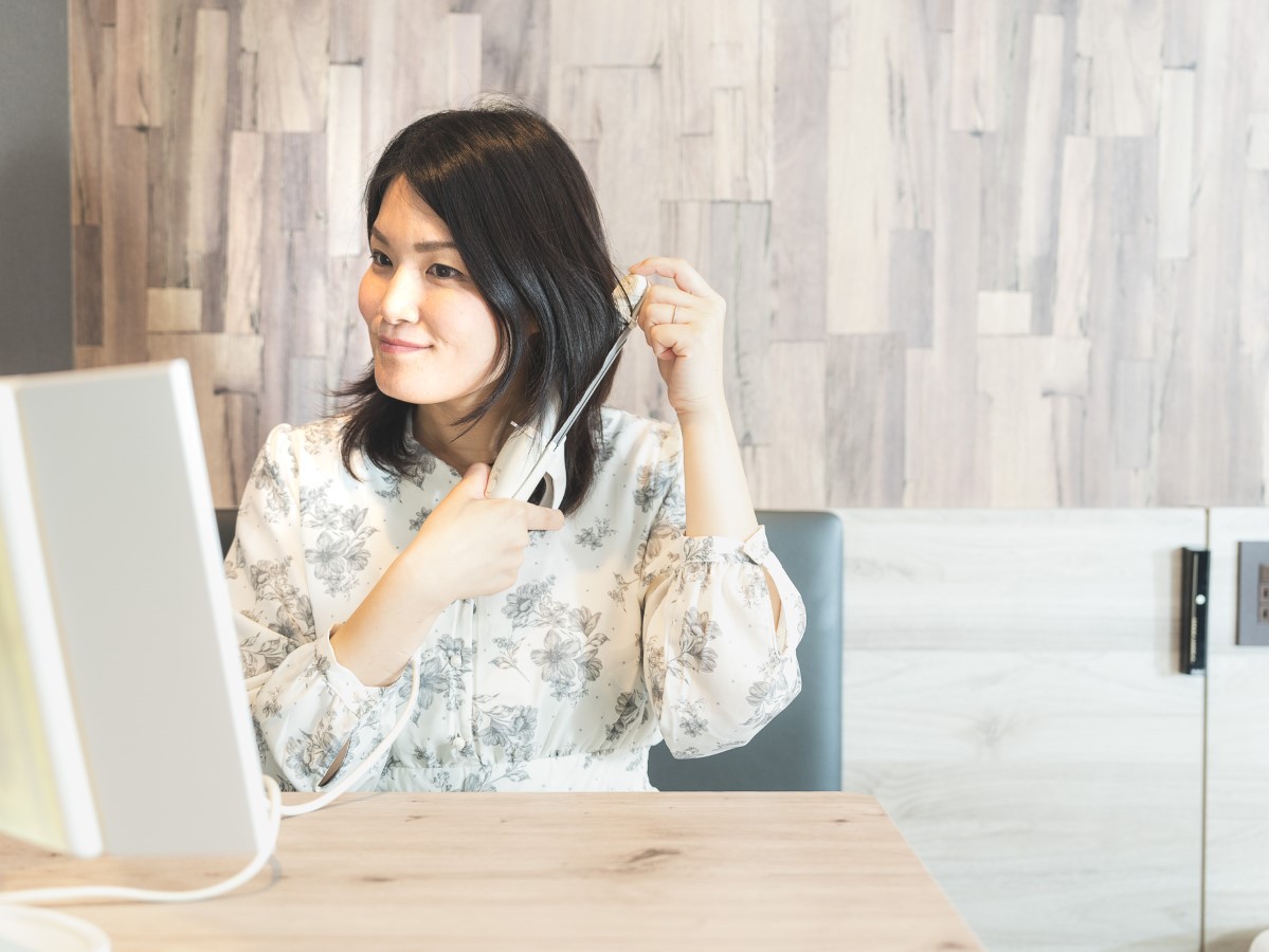 旅先でのヘアスタイリングも安心
