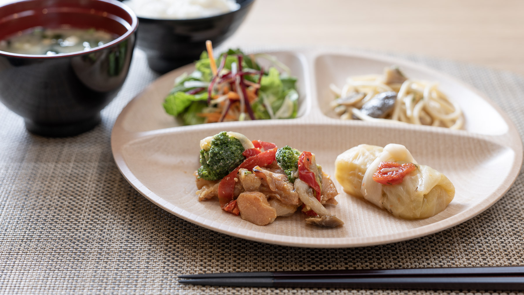 良い朝はバランスの取れた朝食から♪