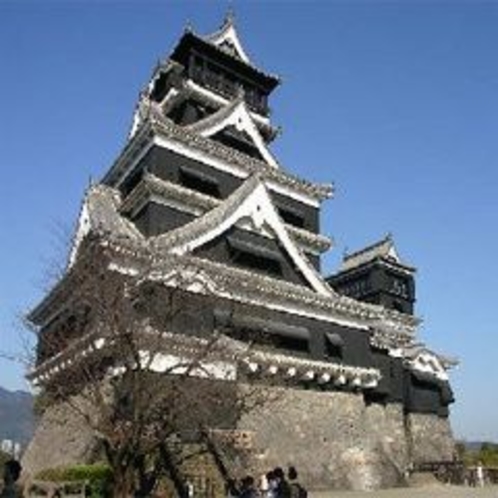 【熊本城】お車約１５分♪　※日本三大名城の一つ　現在は熊本復興のシンボルとして復興作業中です