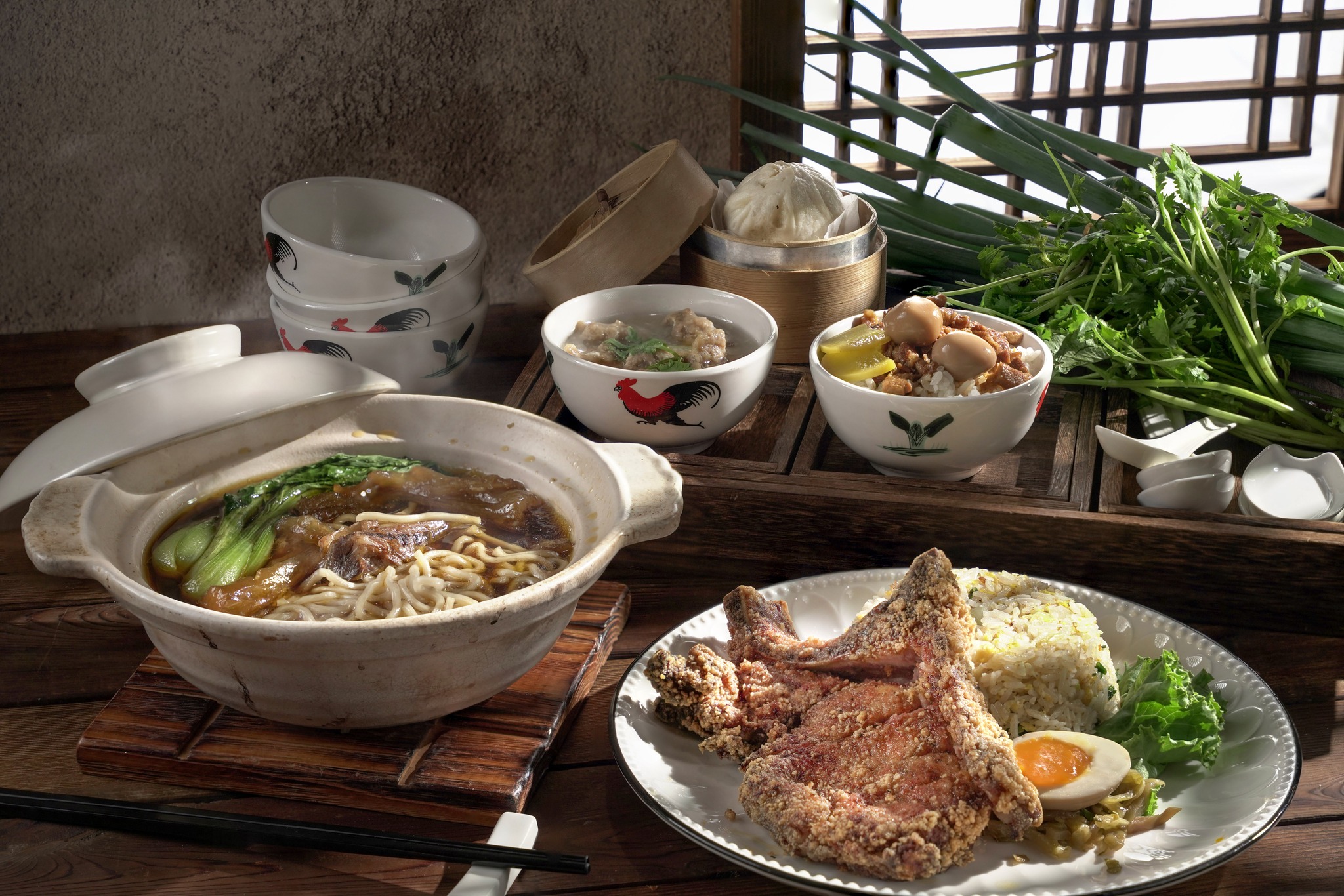 【プレステージクラブ部屋】6階茶苑レストランにて、料理食べ放題イメージ