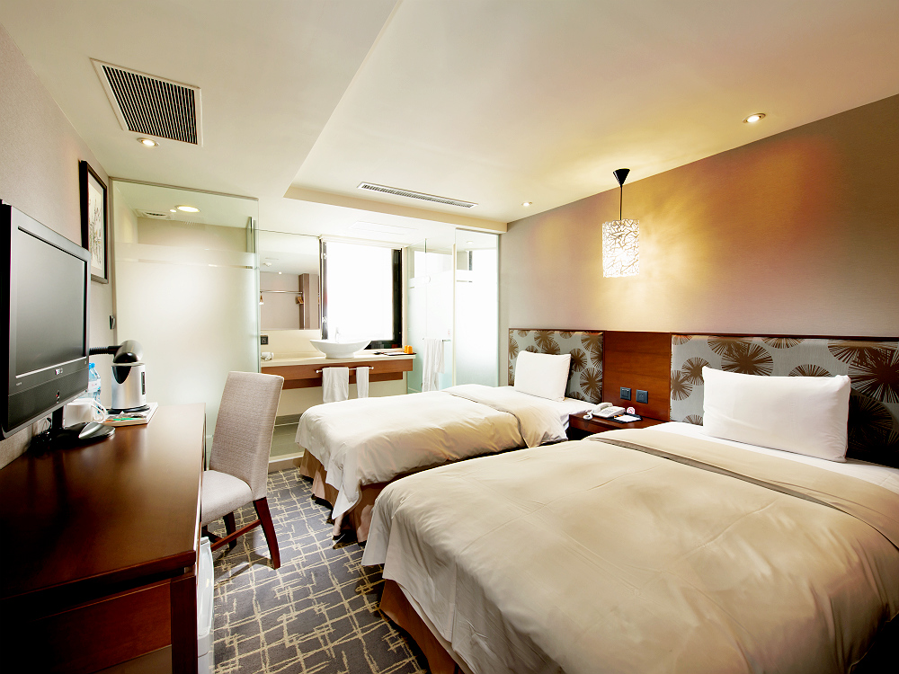 スタンダードツインベッドルーム