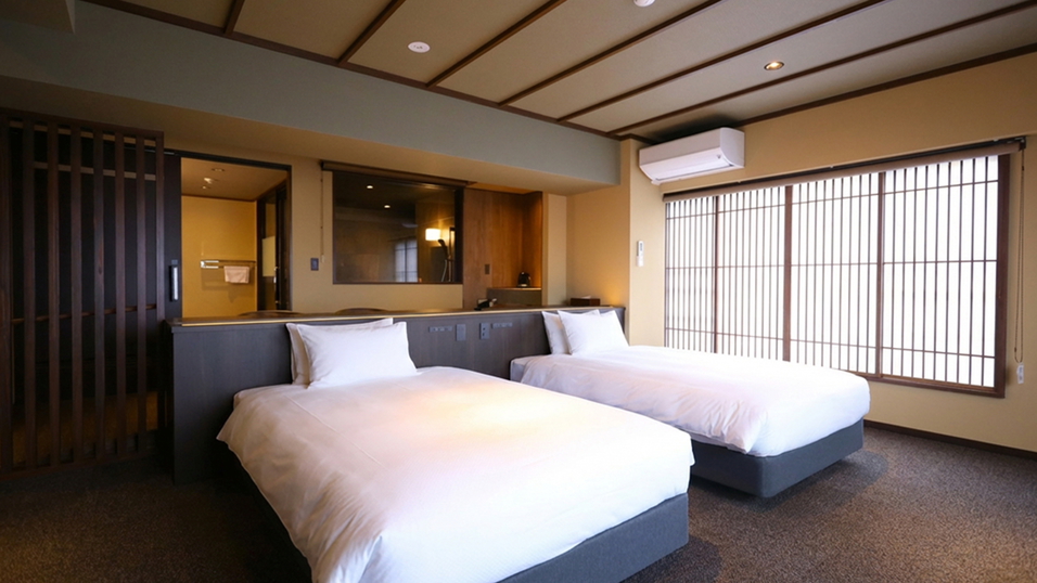 【デラックスツインルーム温泉付き■313】