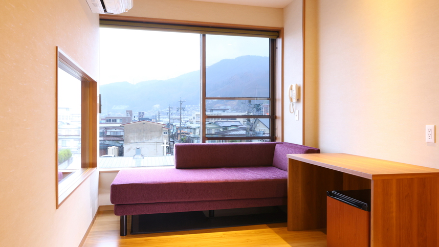 【温泉展望風呂付き客室■街側306】