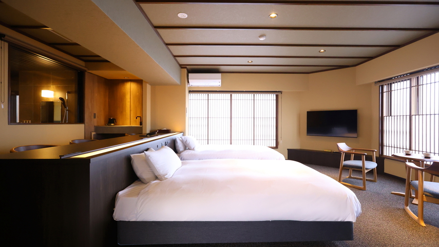 【デラックスツインルーム温泉付き■313】