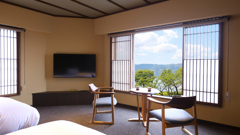 【デラックスツインルーム温泉付き■313】