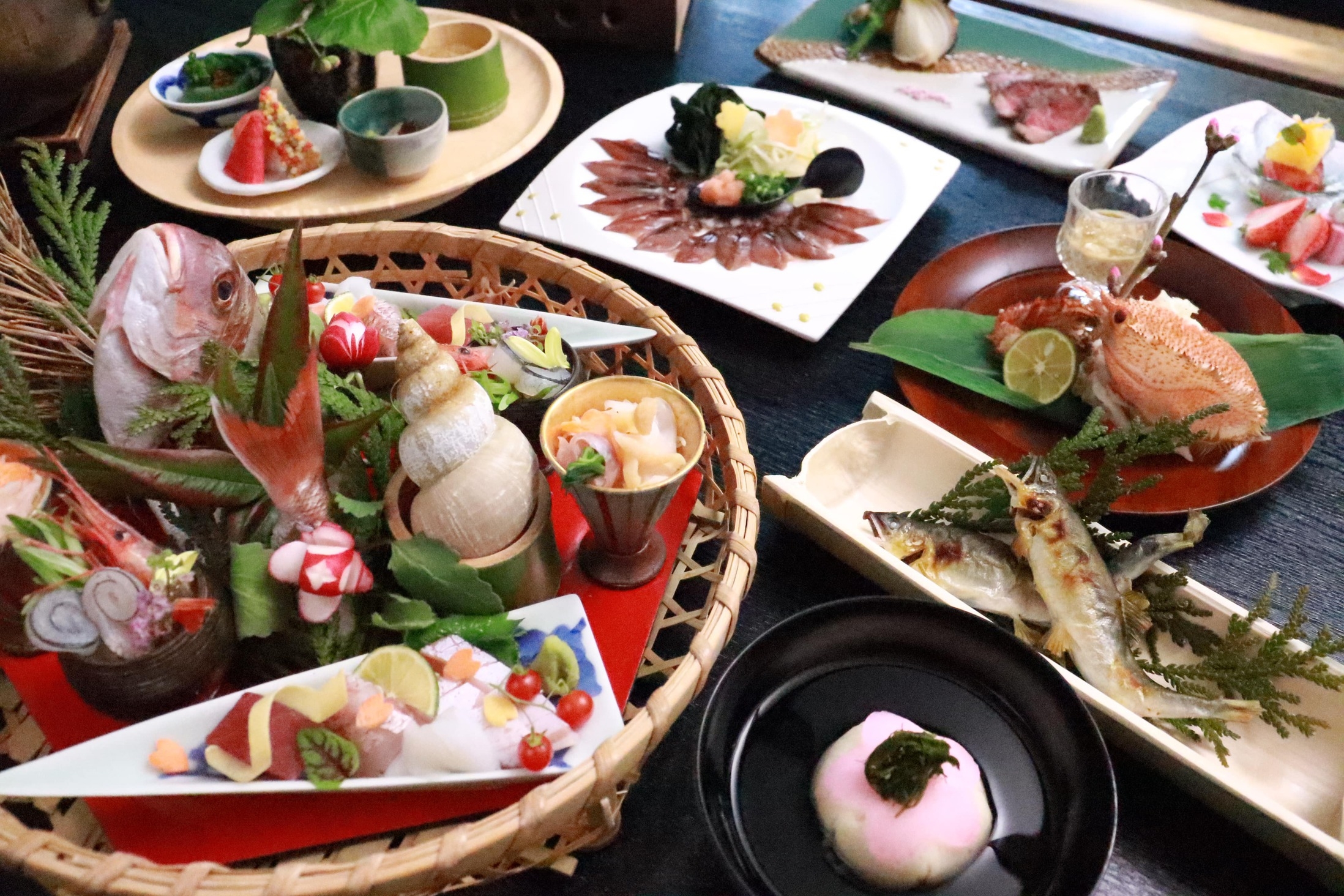 【特別会席】ホタルイカや若鮎など富山の春を愉しむ特別会席