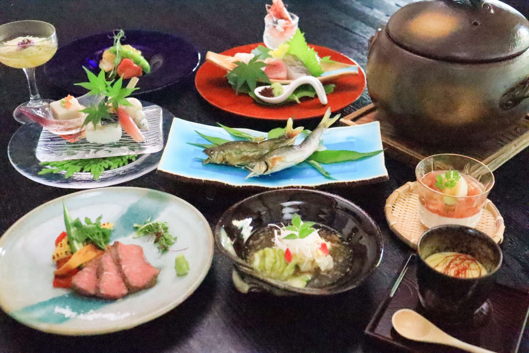 【基本会席】北陸の自然の恵みを堪能。四季の山海の幸を楽しめる基本会席