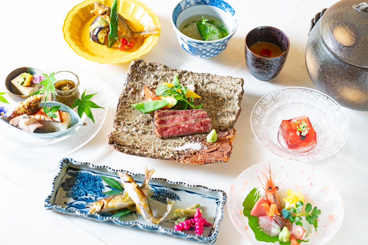 【基本会席】北陸の自然の恵みを堪能。四季の山海の幸を楽しめる基本会席