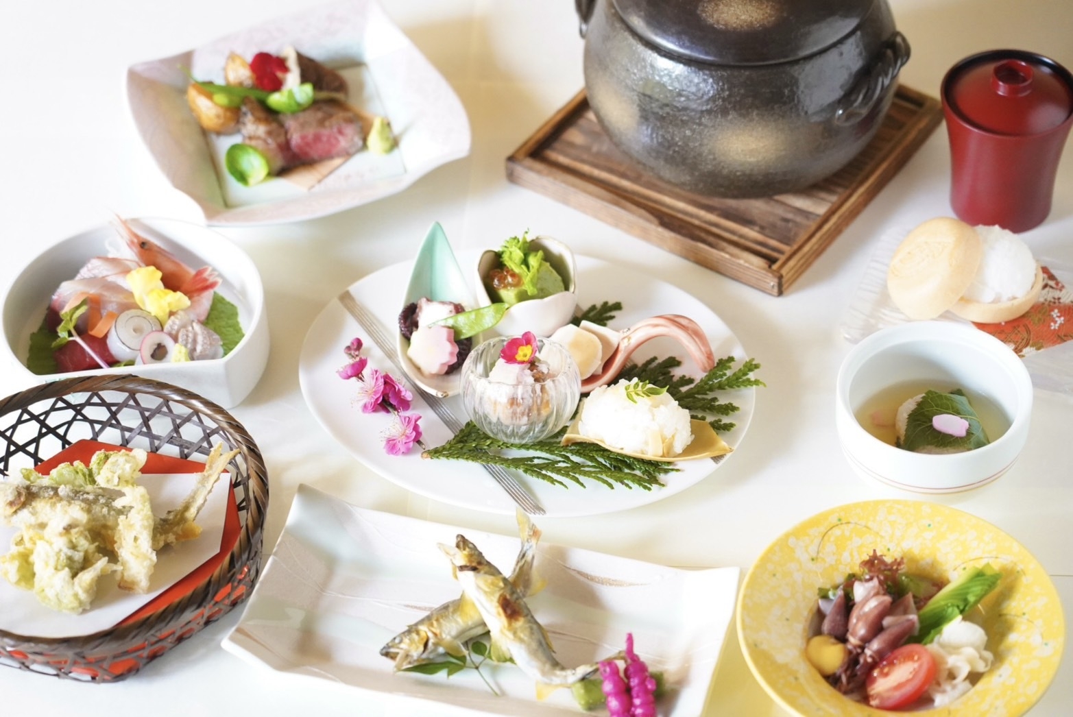 【基本会席】北陸の自然の恵みを堪能。四季の山海の幸を楽しめる基本会席