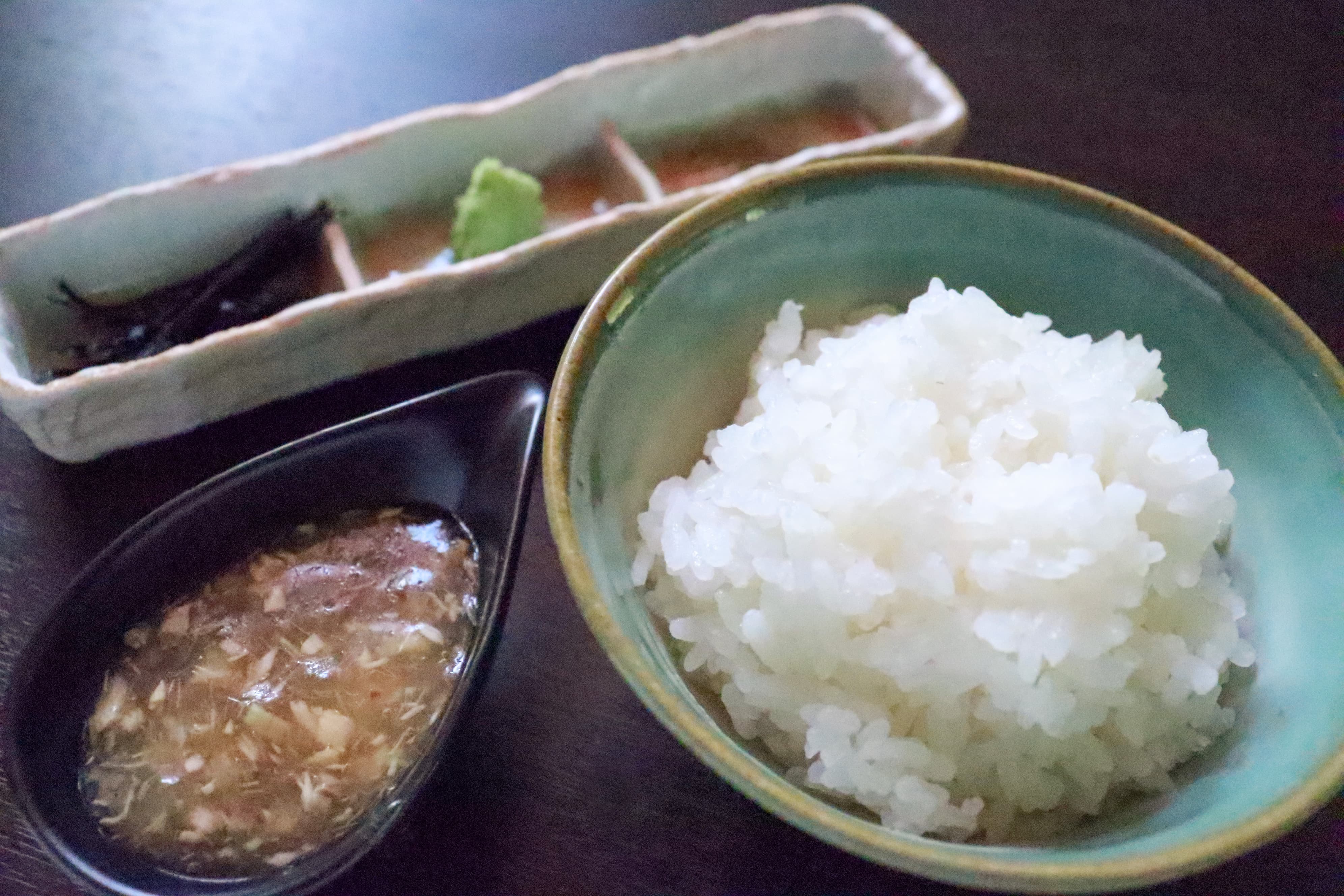 鰤時雨煮餡（薬味とお出汁を掛けてお茶漬けもお愉しみいただけます）