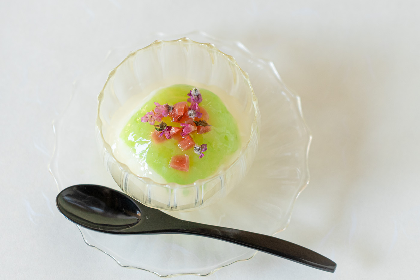 鮎づくし膳　鮎の冬瓜饅頭