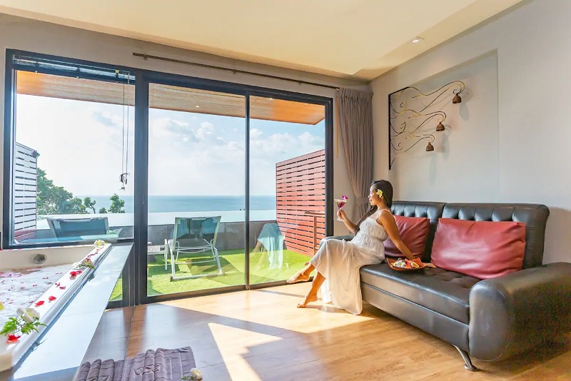 デラックスプールアクセスオーシャンビュー