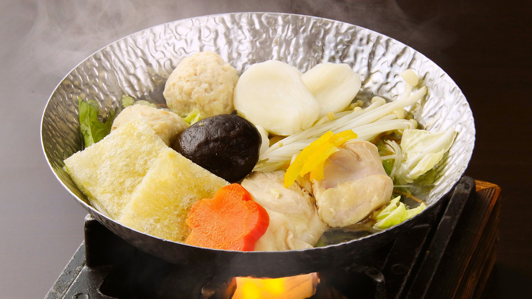 熊本郷土料理「だご汁鍋」