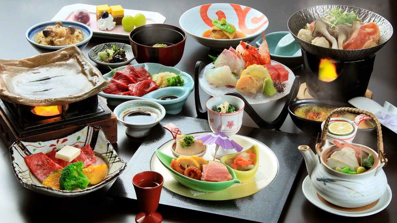 【20％OFF】【楽天スーパーSALE】馬刺しなど九州の味覚を贅沢に堪能｜●最上級会席「豊前」