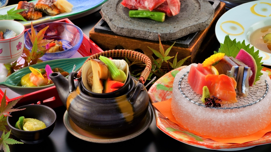 【特選会席】熊本の旬魚旬菜を愉しむ当館一番人気会席