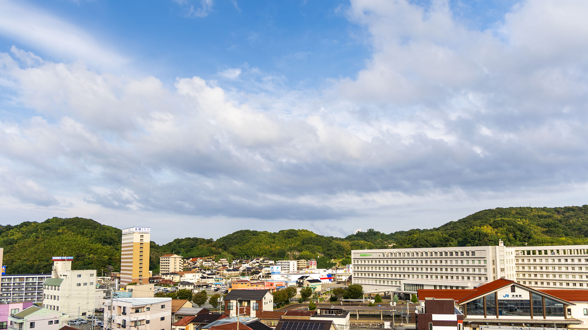 ホテルからの景観