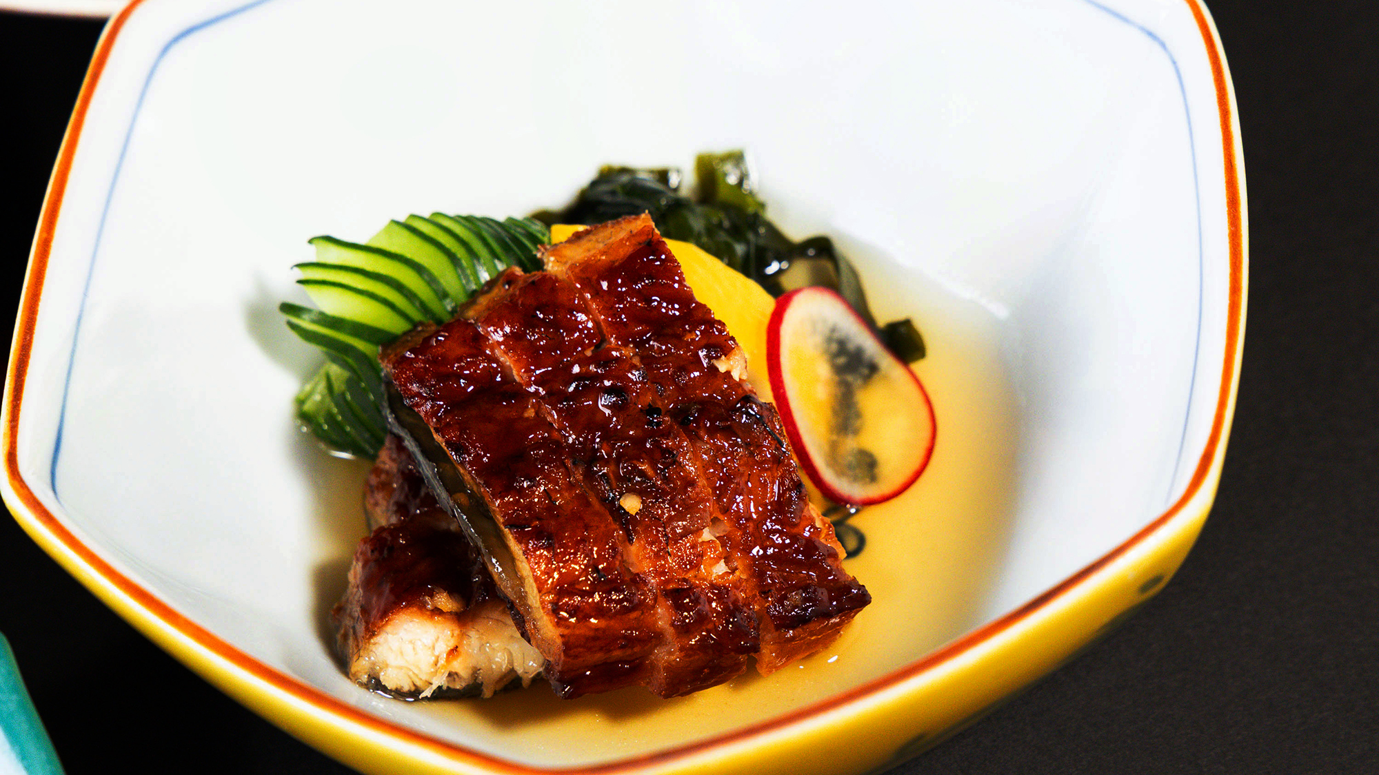 ■和食御膳一例■御膳のアクセントになる、爽やかな小鉢