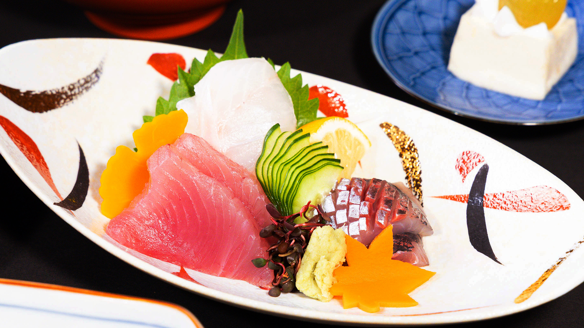 ■和食御膳一例■鮮度が際立つ、海の恵み